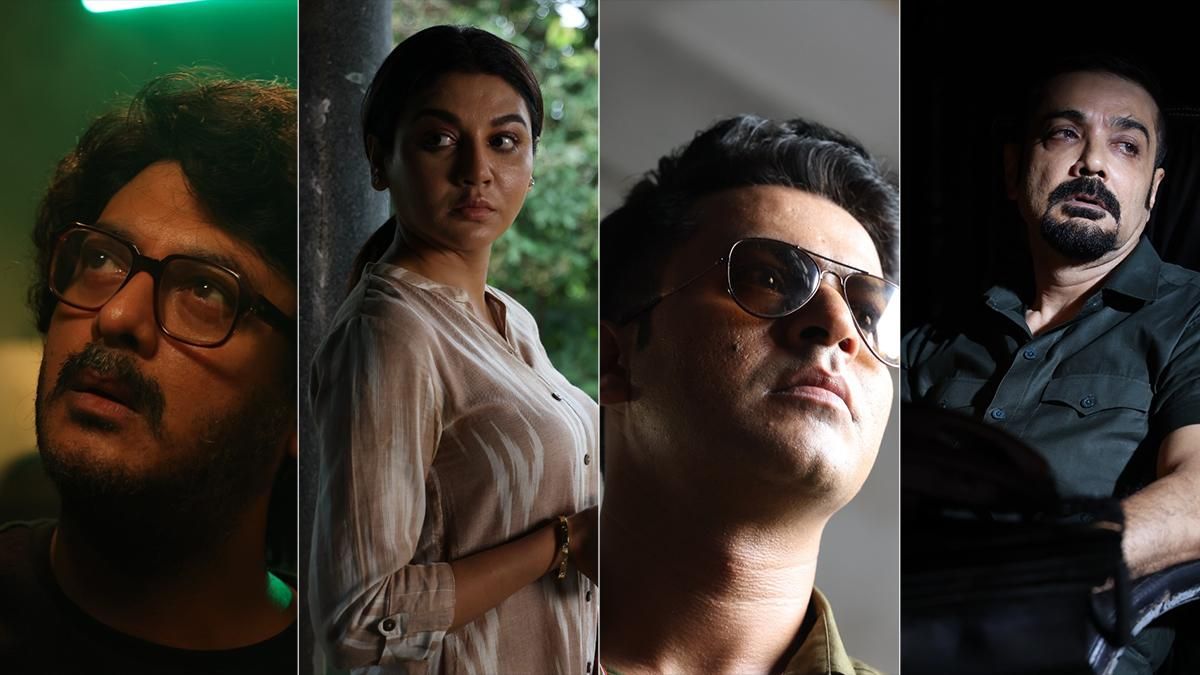 যিশু সেনগুপ্ত, জয়া আহসান, অনির্বাণ ভট্টাচার্য ও প্রসেনজিৎ চট্টাপাধ্যায়