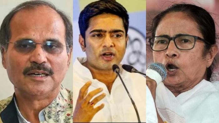 মমতা-অভিষেককে আক্রমণ অধীরের