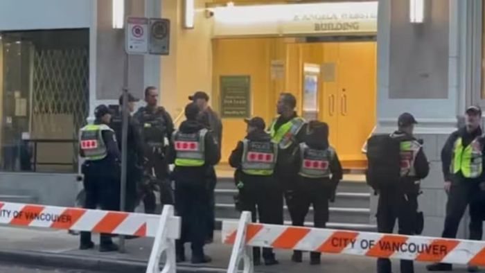 খালিস্তানি সংগঠনের বিক্ষোভ