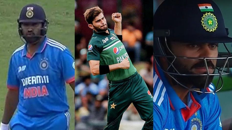 ঘাতক সেই শাহিনই, রোহিত-বিরাটকে ফিরিয়ে ইন্ডিয়াকে চাপে ফেলল পাকিস্তান ঘাতক সেই শাহিনই, রোহিত-বিরাটকে ফিরিয়ে ইন্ডিয়াকে চাপে ফেলল পাকিস্তান