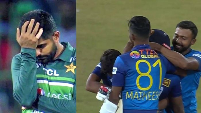 বাবর আজম ও শ্রীলঙ্কা দল