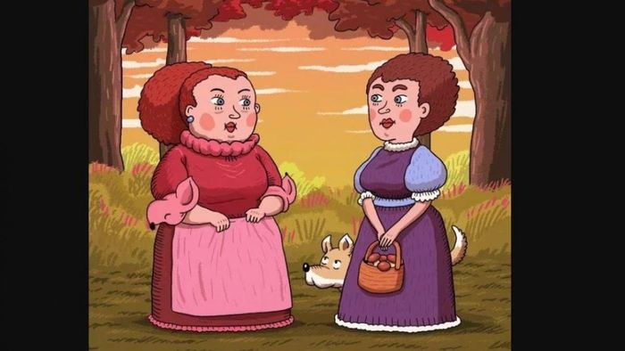 মজার বিষয় হল, এই ছবির মধ্যেই আরও একটি কুকুর রয়েছে। হ্যাঁ, একটি কুকুরের মাথা রয়েছে এই ছবির মধ্যে।