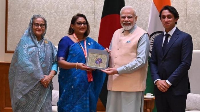 জি২০ মঞ্চে হাসিনার মেয়ে সাইমা ওয়াজেদ