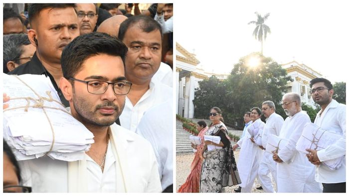 তৃণমূলের ৩০ সদস্যের প্রতিনিধিদল পৌঁছয় রাজভবনে