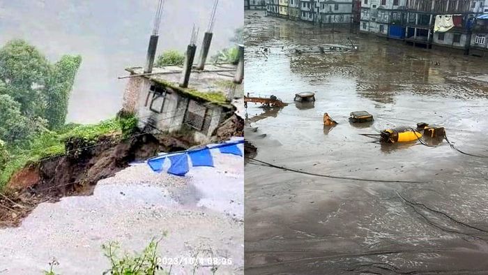 সিকিমে হড়পা বানে মৃত বেড়ে ১০, ২২ সেনা জওয়ান-সহ এখনও নিখোঁজ ৮২ জন