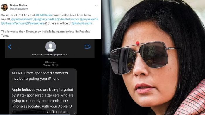 টুইটে অভিযোগ তুলেছেন মহুয়া মৈত্র