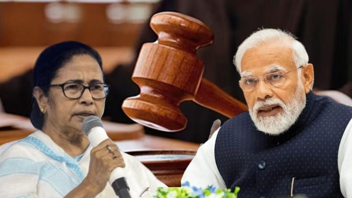মমতা বন্দ্যোপাধ্যায়, নরেন্দ্র মোদী