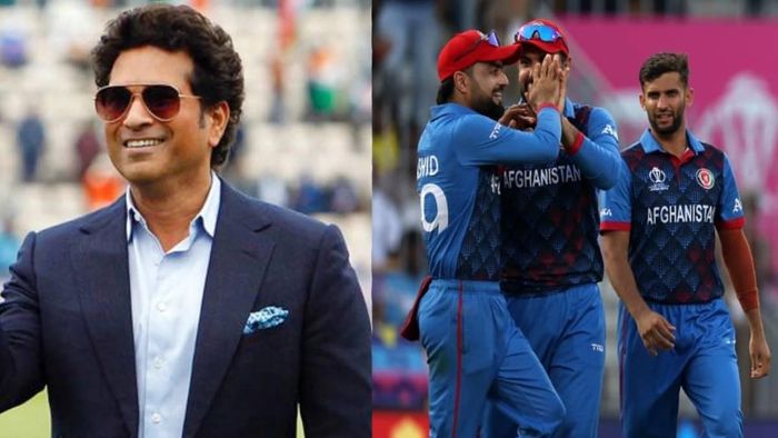 সচিন তেন্ডুলকর ও আফগানিস্তান দল