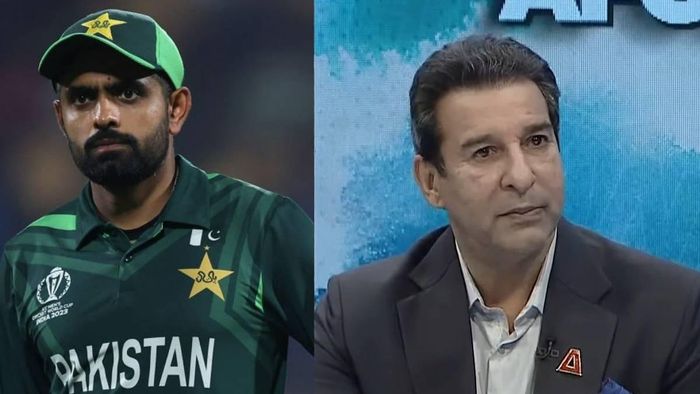 বাবর আজম ও ওয়াসিম আক্রম