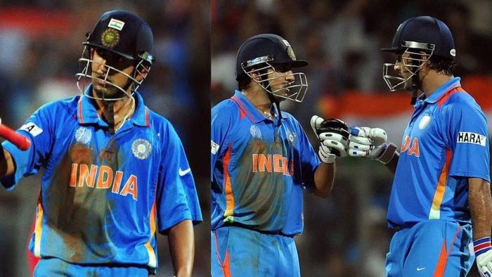 গৌতম গম্ভীর ও মহেন্দ্র সিং ধোনি