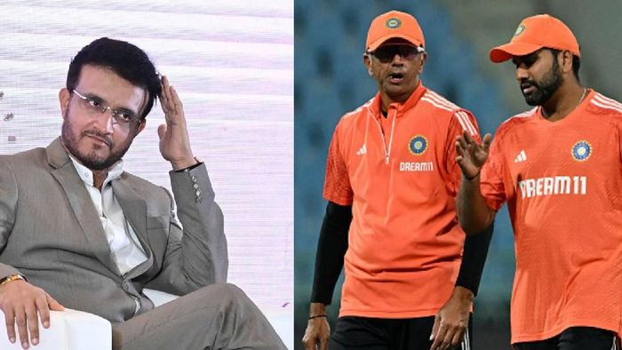 সৌরভ গঙ্গোপাধ্যায় ও টিম ইন্ডিয়া