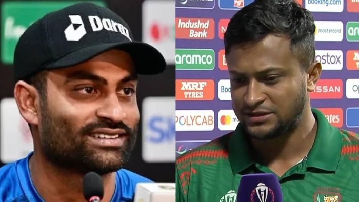 তামিম ইকবাল ও শাকিব আল হাসান