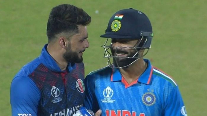 বিরাট কোহলি ও নবীন উল হক