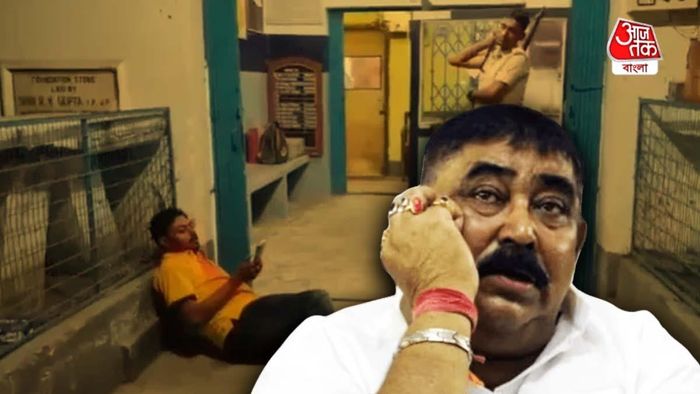 রক্তাক্ত অবস্থায় অনুব্রত মণ্ডলের ভাই সুমিত মণ্ডল