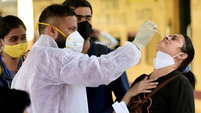 India saw a spike in COVID-19 cases, with 614 fresh infections recorded in the past 24 hours