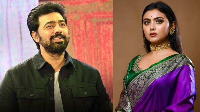 দেব ও ইধিকা (ছবি: ফেসবুক)