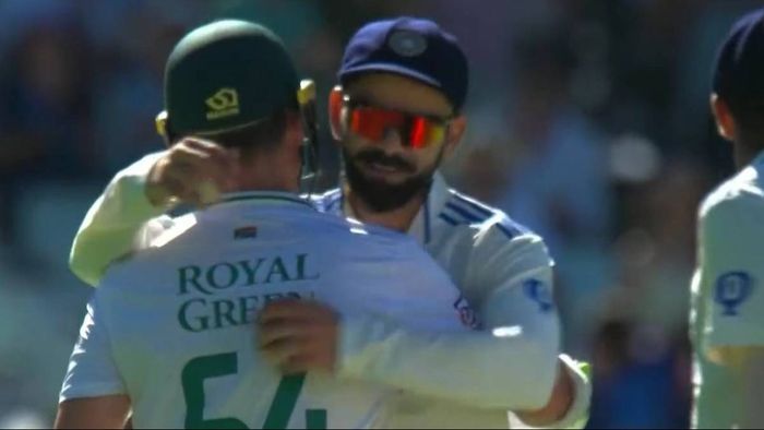 Dean Elger, Virat Kohli, India vs South Africa