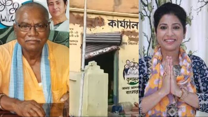 বলাগড়ের তৃণমূল বিধায়ক মনোরঞ্জন ব্যাপারীর অফিসে হামলা