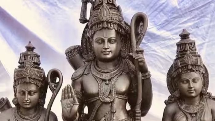 রাম মন্দিরের রামলালার মূর্তি