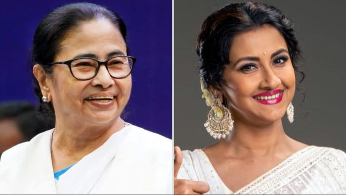 মমতা বন্দ্যোপাধ্যায় ও রচনা বন্দোপাধ্যায় (ছবি: ফেসবুক)