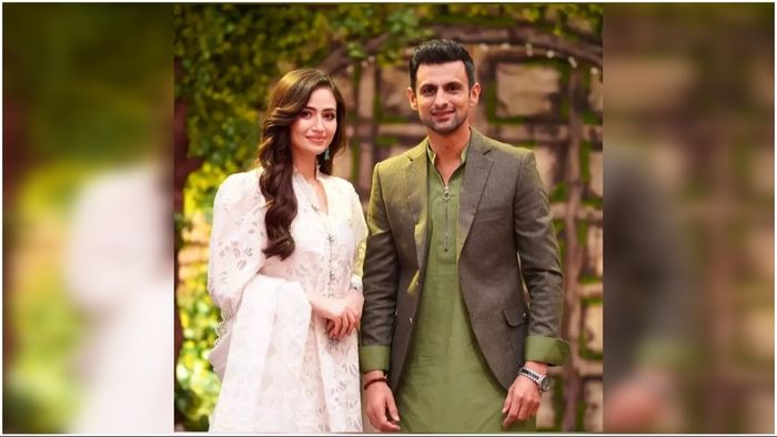 শোয়েব মালিক ও সানা জাভেদ