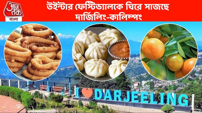'মোমা-সেলরুটি-কমলালেবু' দার্জিলিং পাহাড়ে উইন্টার ফেস্টিভ্যাল, দেখুন