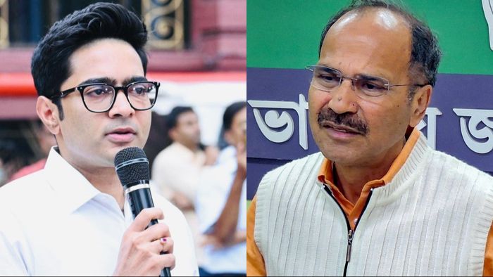 অধীরকে আক্রমণ অভিষেকের