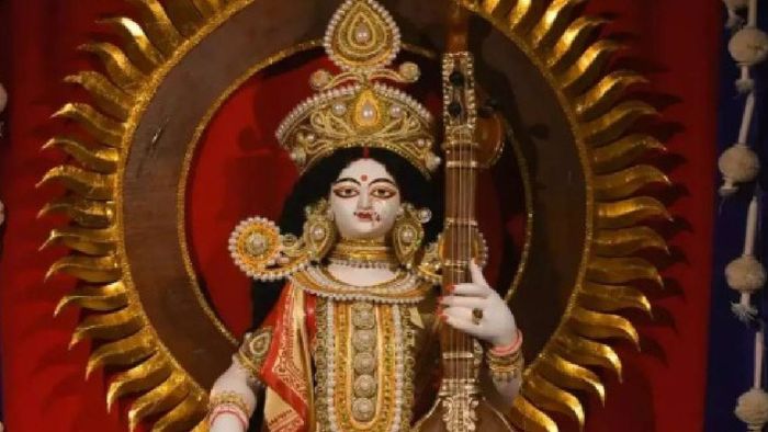 সরস্বতী পুজোয় বিরল শুভ যোগ।