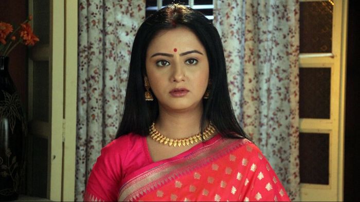 'কার কাছে কই মনের কথা' ধারাবাহিকের দৃশ্যে মানালী দে