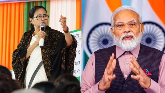 Mamata Banerjee And Narendra Modi