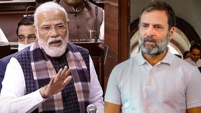 নরেন্দ্র মোদী ও রাহুল গান্ধী