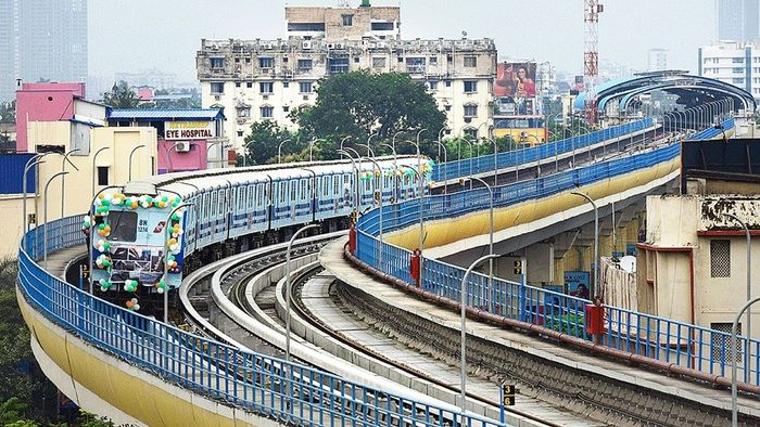 কলকাতা মেট্রো। ফাইল ছবি