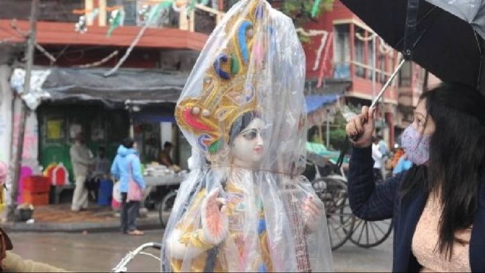 সরস্বতী পুজোয় বৃষ্টির পূর্বাভাস।