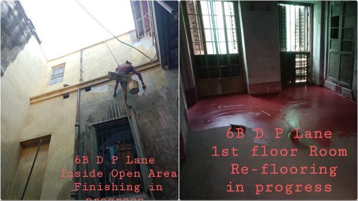 বউবাজারের ক্ষতিগ্রস্থ বাড়ি। ছবি সৌজন্যে- কলকাতা মেট্রো।