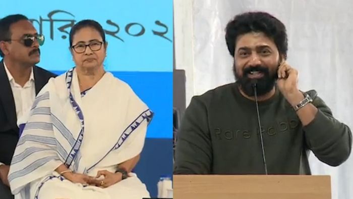 Mamata Banerjee and Dev