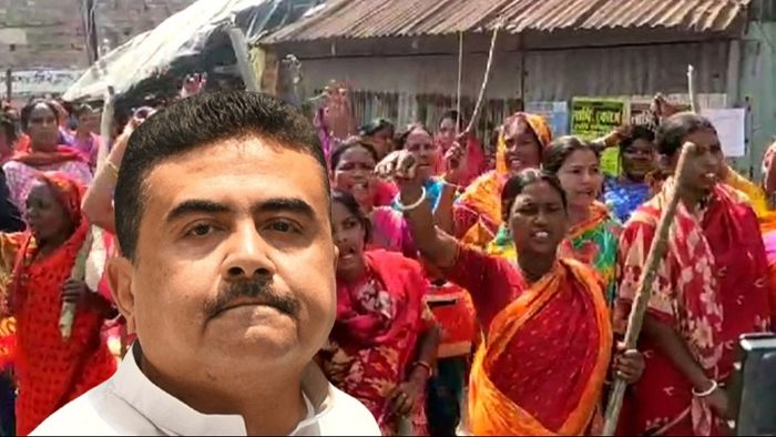 সন্দেশখালি নিয়ে সিবিআই তদন্তের দাবি শুভেন্দুর