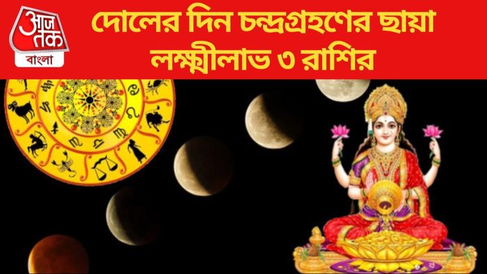 দোলের দিন চন্দ্রগ্রহণের ছায়া