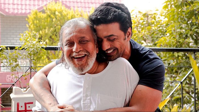 'প্রজাপতি' ছবির দৃশ্যে মিঠুন ও দেব