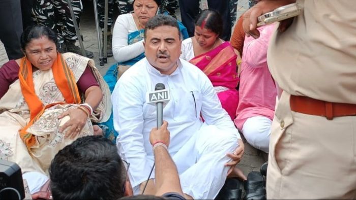 সন্দেশখালির যেখানে ১৪৪ ধারা নেই, যেতে পারবেন শুভেন্দু