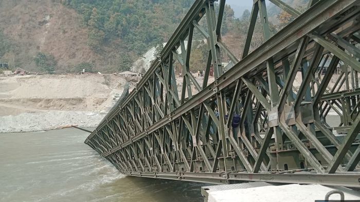 সিকিমে ফের একই জায়গায় তিস্তার উপর ভেঙে পড়ল সেতু, জখম অন্তত ৫