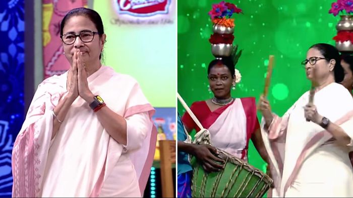 'দিদি নম্বর ১' -র মঞ্চে মমতা বন্দ্যোপাধ্যায়