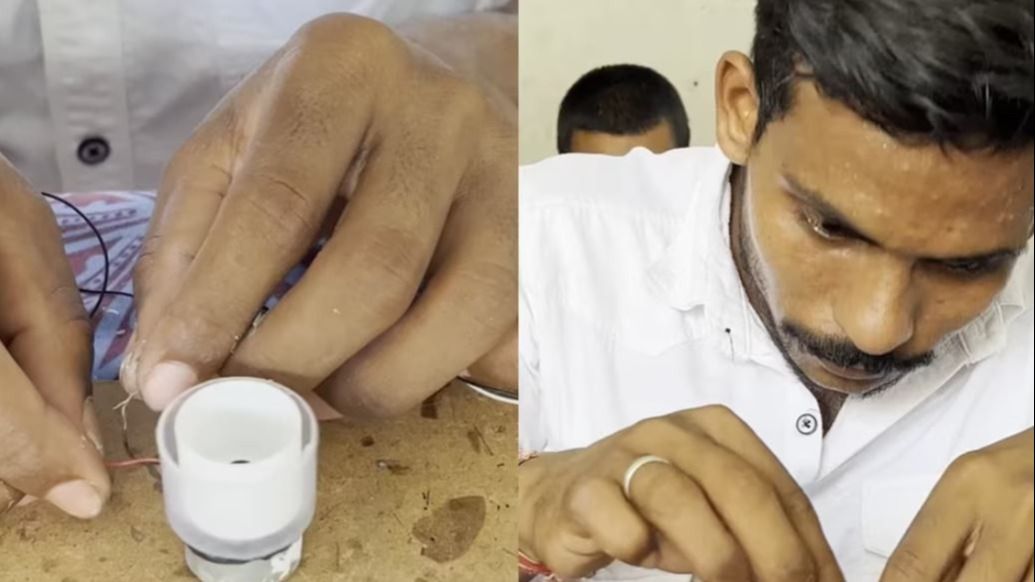  বিশ্বের ক্ষুদ্রতম ওয়াশিং মেশিন বানিয়ে গিনেস রেকর্ডে ঠাঁই যুবকের! Viral Video