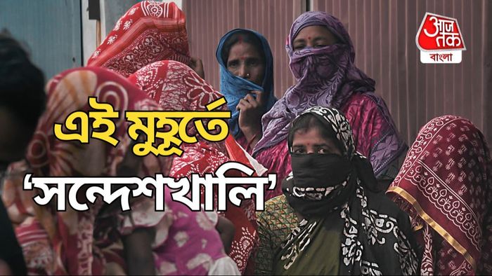 সন্দেশখালির পরিস্থিতি। ফাইল ছবি।