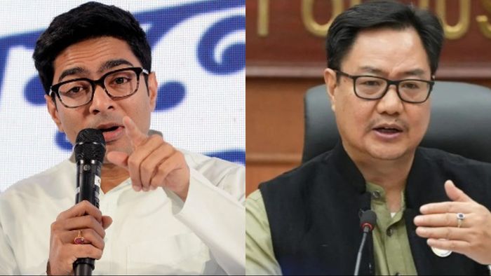 অভিষেককে নিশানা রিজিজুর।