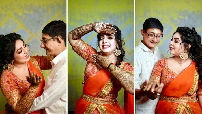 কাঞ্চন- শ্রীময়ীর মেহেন্দি অনুষ্ঠান (ছবি:ইনস্টাগ্রাম)