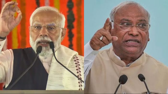 সন্দেশখালি ইস্যুতে খাড়গেকে নিশানা মোদীর