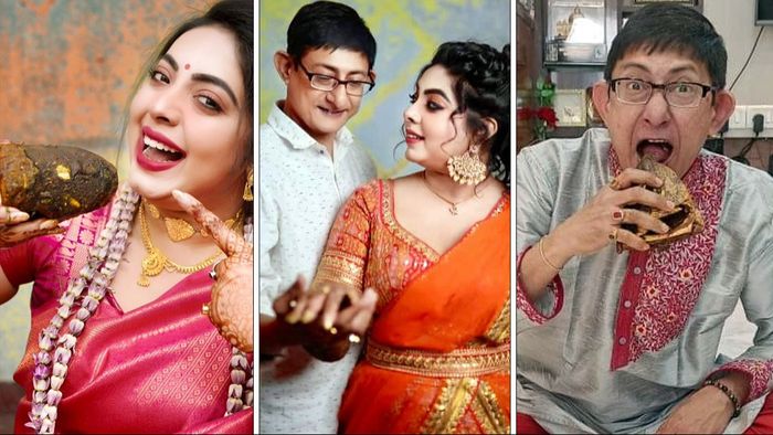 কাঞ্চন- শ্রীময়ীর বিয়ে, মেহেন্দির মুহূর্ত (ছবি: সংগৃহীত)