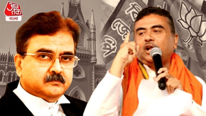 Abhijit Ganguly And Suvendu Adhikari