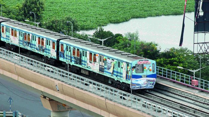 কলকাতা মেট্রো। ফাইল ছবি