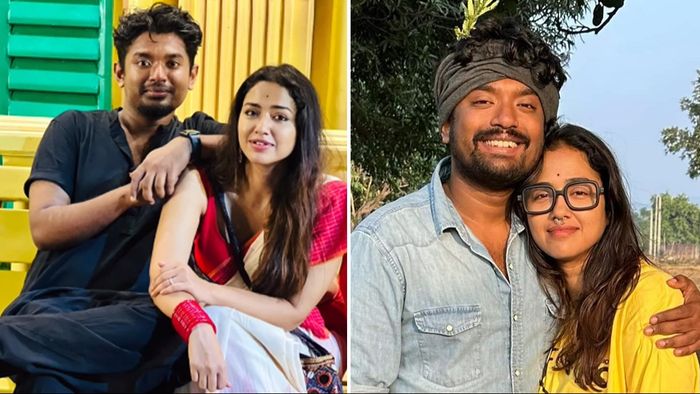 শোভন গঙ্গোপাধ্যায় ও সোহিনী সরকার (ছবি: ফেসবুক)